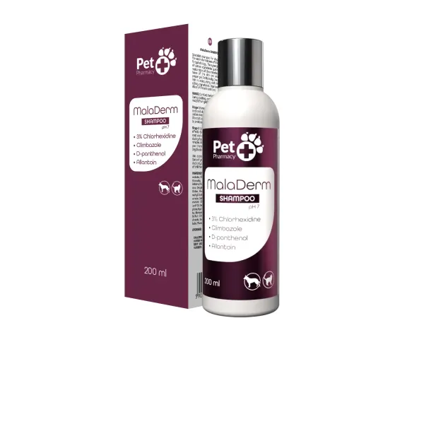 Sampon dermatologic, VetFood, MalaDerm, 200 ml