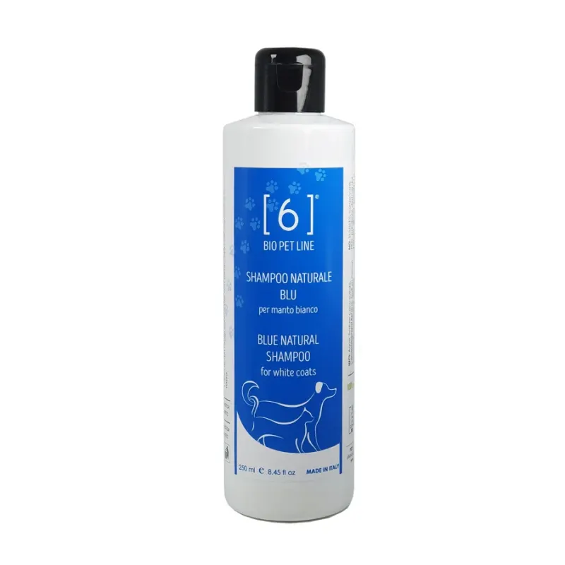 Șampon Natural Albastru pentru Blănuri Albe cu Mușețel Albastru