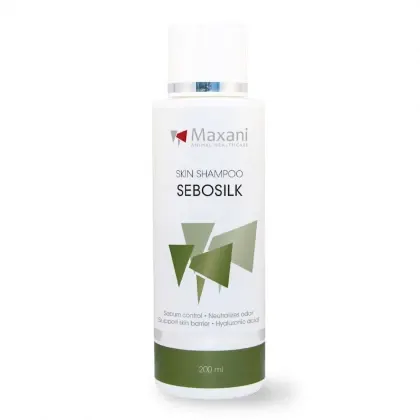 Sampon pentru caini Maxani SeboSilk Skin 200 ml