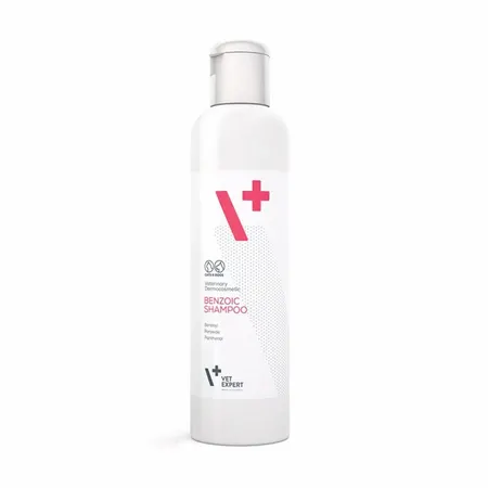 Sampon pentru caini pisici Vetexpert Benzoic 250 ml
