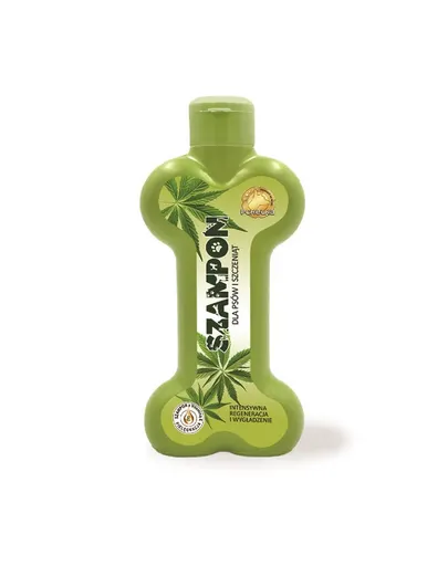 Sampon pentru catei si caini PCHEŁKA cu extract de canepa 200 ml