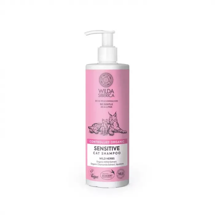 Sampon pentru pisici Wilda Siberica Sensitive 400 ml