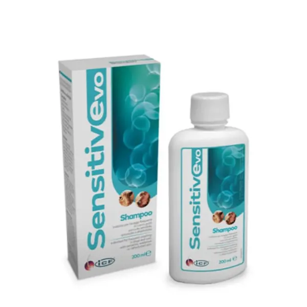 Sampon Sensitive Evo,pentru caini si pisici, 200 ml