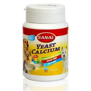 Sanal Dog Yeast Calcium, 75 g