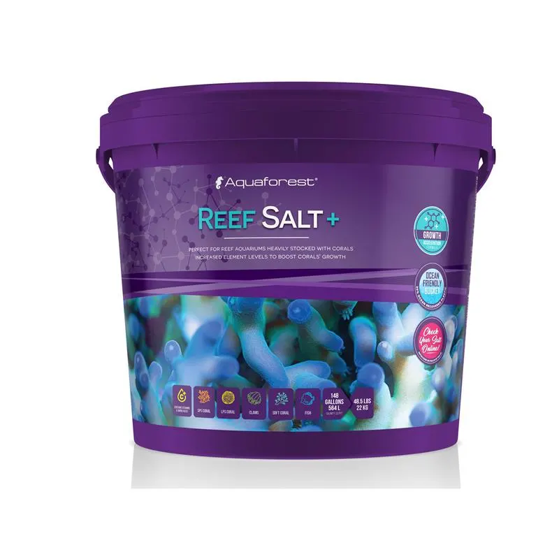 Sare marina Aquaforest Reef Salt+ 22kg Galeata