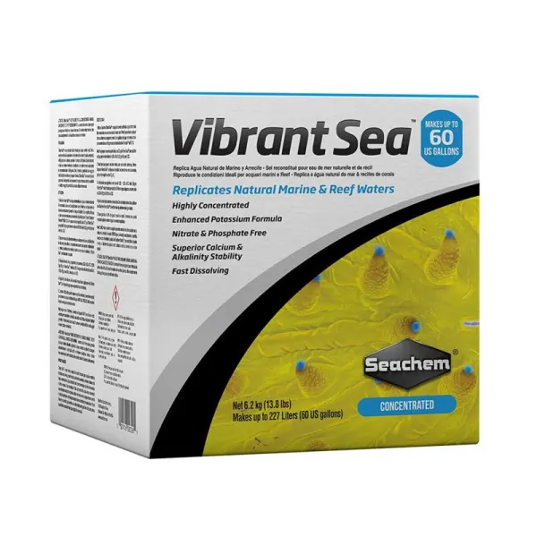 Sare marina Seachem Vibrant Sea Salt 6.2kg pt 227 litri