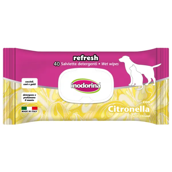 Servetele umede & Citronella Inodorina 40 buc