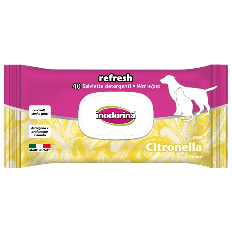 Servetele umede & Citronella Inodorina 40 buc