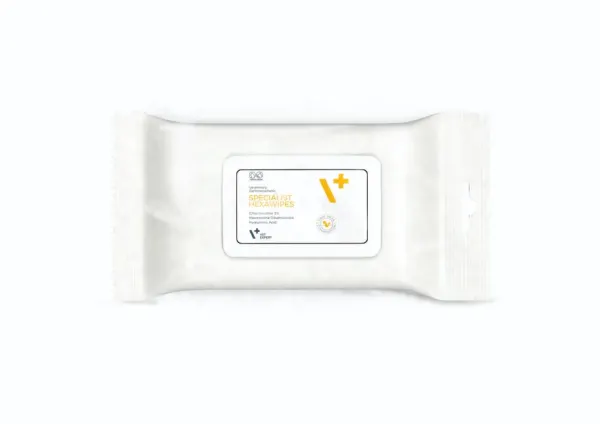Servetele umede pentru caini  pisici Vetexpert Specialist Hexawipes 40 buc