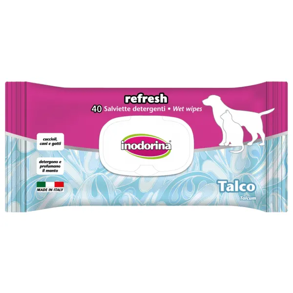 Servetele umede & Talco Inodorina 40 buc