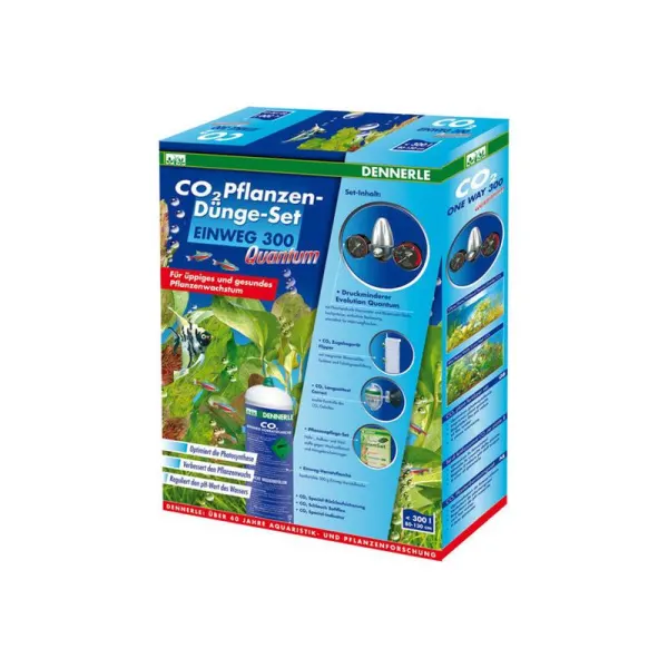 Set CO2 Dennerle 300 QUANTUM Disposable 500g