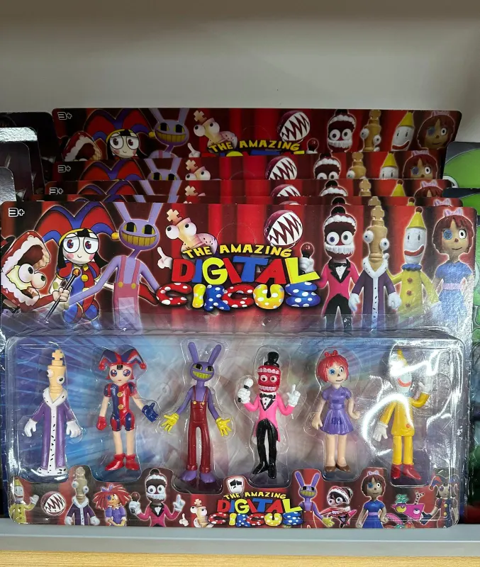 Set cu 6 Figurine The Amazing Digital Circus 10 cm Engros