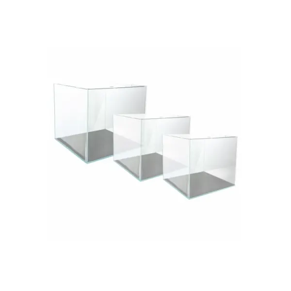 Set de trei acvarii sticla ultra clara Dupla Scaping Cube 10-30-80