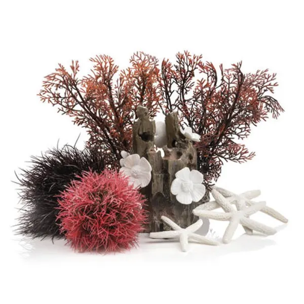Set decor plante rosii Oase biOrb Decor Set - 15L Red Forest