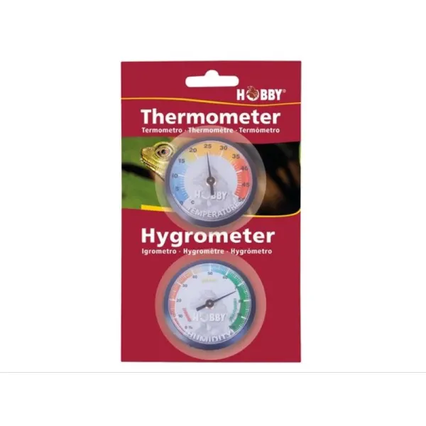 Set termometru si higrometru Hobby analogice