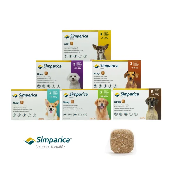 Simparica Caine, 1 tableta