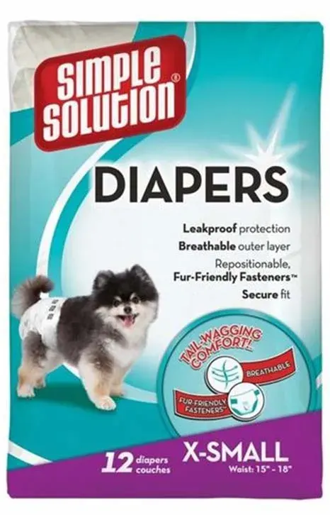 Simple Solution Scutece Pampers XS, 12 buc