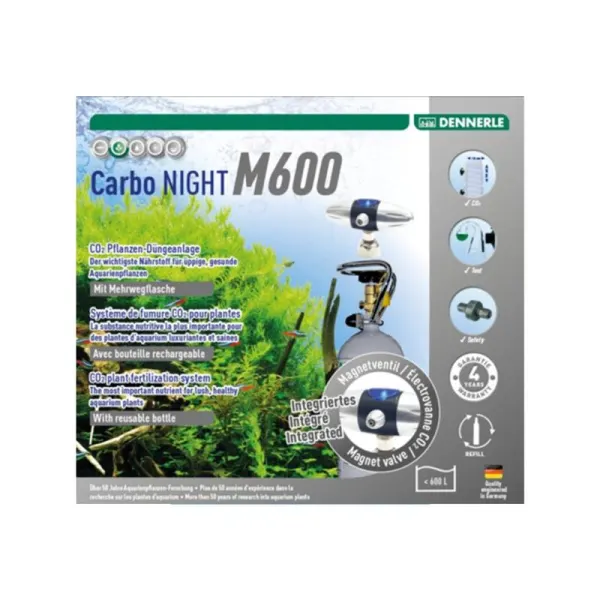Sistem CO2 Dennerle Carbo NIGHT M600 reincarcabil