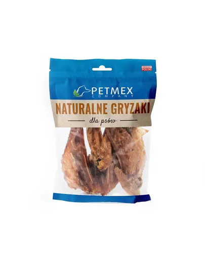 Snack pentru caini PETMEX aripioare de curcan 200g
