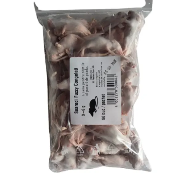Soareci congelati mici Fuzzy 3-6gr 25buc