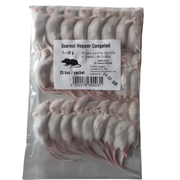 Soareci congelati mici Hopper 7 - 10 gr 25 buc