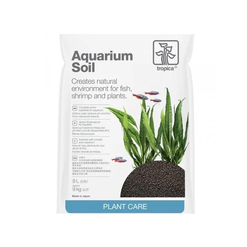 Sol fertil Tropica Aquarium Soil 9L