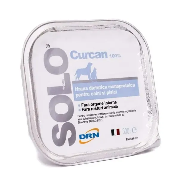 Solo, conserva 100% Curcan, 300 g