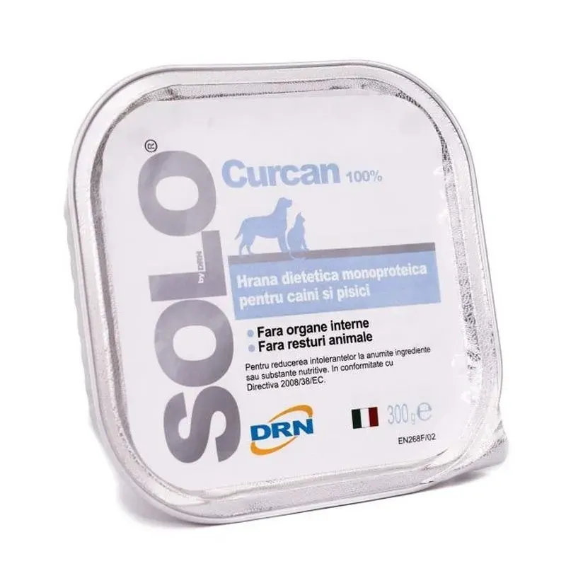 Solo, conserva 100% Curcan, 300 g