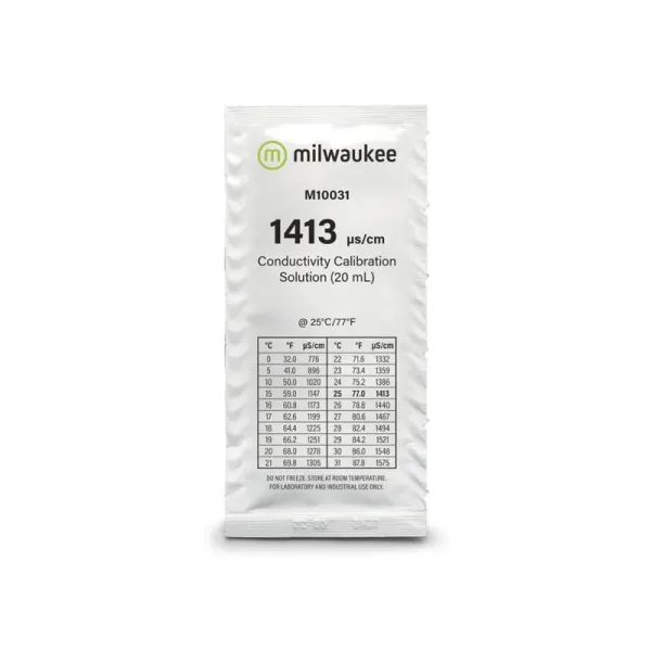 Solutie calibrare TDS Milwaukee M10031B 1413 uS cm Conductivity