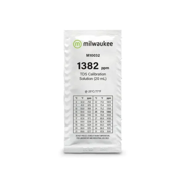 Solutie calibrare TDS Milwaukee M10032B 1382 ppm 20ml
