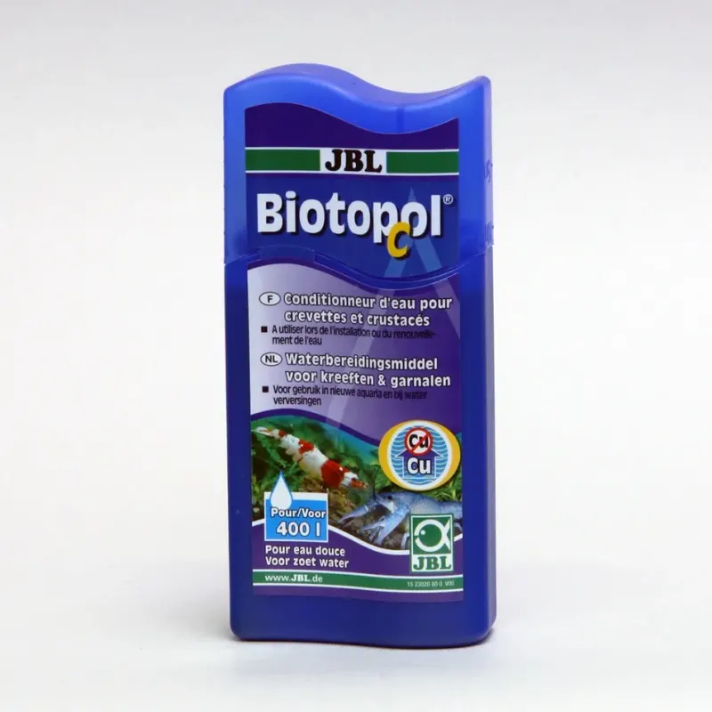 Solutie tratare apa JBL Biotopol C 100 ml pentru 400 l