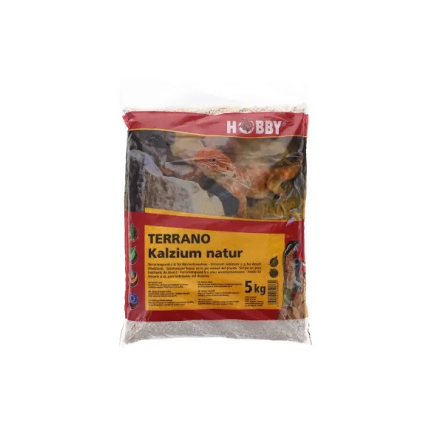 Substrat natur Hobby Terrano Calcium 2-3mm 5kg