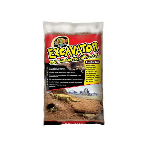 Substrat terariu Zoo Med Excavator Clay Burrowing 4.5kg