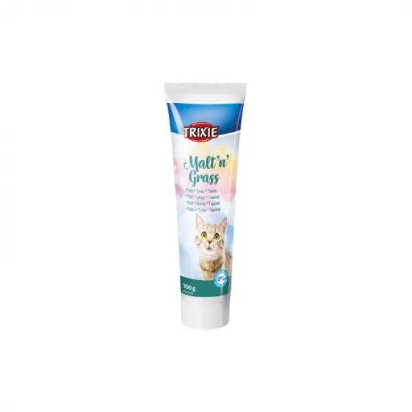 Supliment alimentar pentru pisici cu iarba  taurina 100 gr