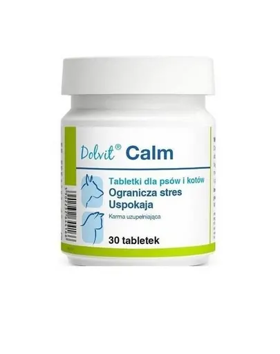 Supliment calmant pentru câini și pisici DOLFOS Dolvit Calm 30 tablete