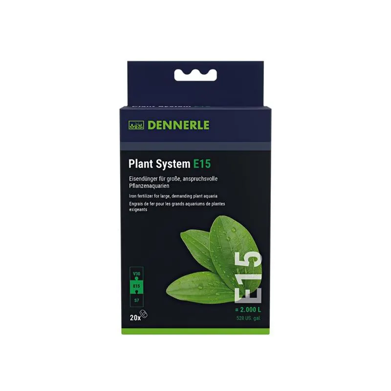 Supliment fier Dennerle Plant System E15 20buc