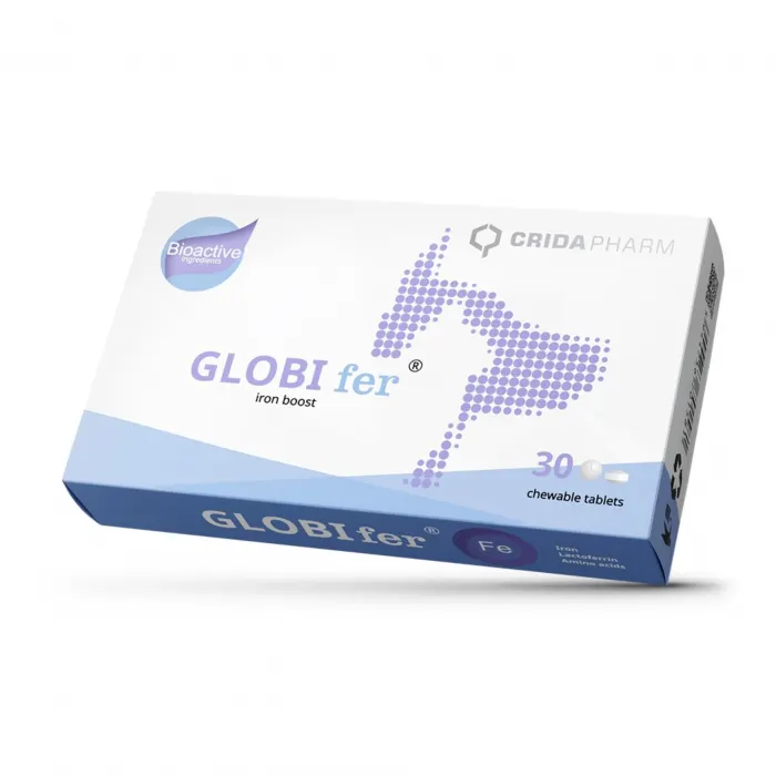 Supliment GLOBIfer Comprimate masticabile pentru caini si pisici, 30 comprimate