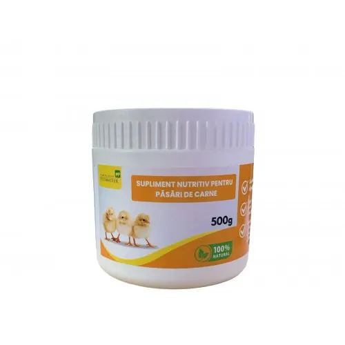 Supliment nutritiv pentru pasari de carne 500gr