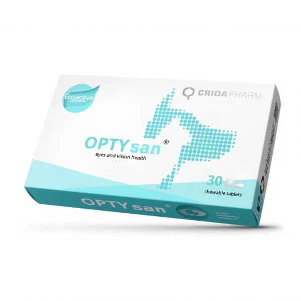 Supliment OPTYsan    Comprimate masticabile pentru caini si pisici, 30 comprimate