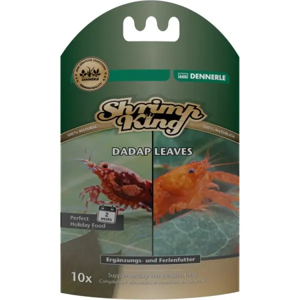 Supliment vegetal Dennerle Shrimp King Dadap Leaves