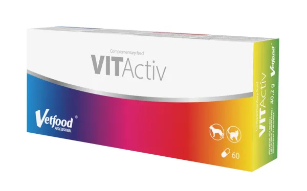Supliment Vitaminizant, VetFood, VitActiv, 60 capsule