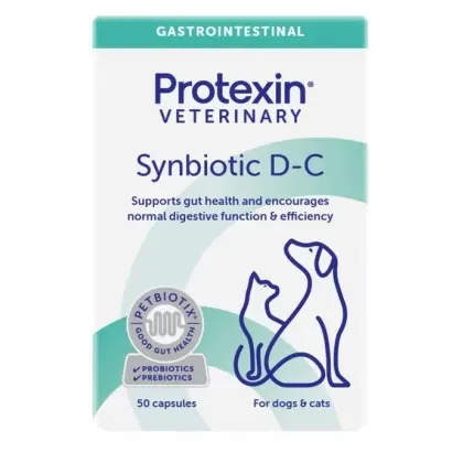 Synbiotic D-C Caini Pisici 50 Capsule