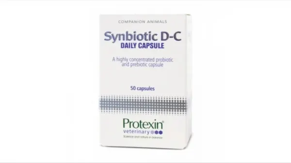 Synbiotic D-C pentru caini si pisici,  50 Capsule