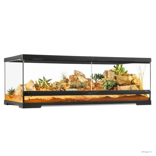 Terariu ExoTerra (90x45x30cm) Pro Terrarium Large Low