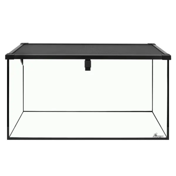 Terariu sticla Diversa 60x30x35cm capac plasa glisant