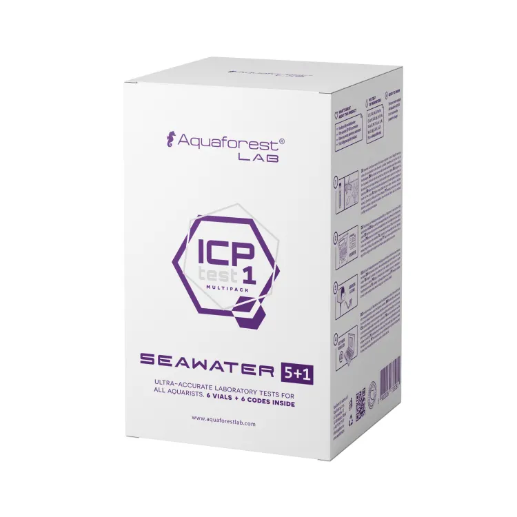 Test apa Aquaforest ICP test 5+1 (6 teste)