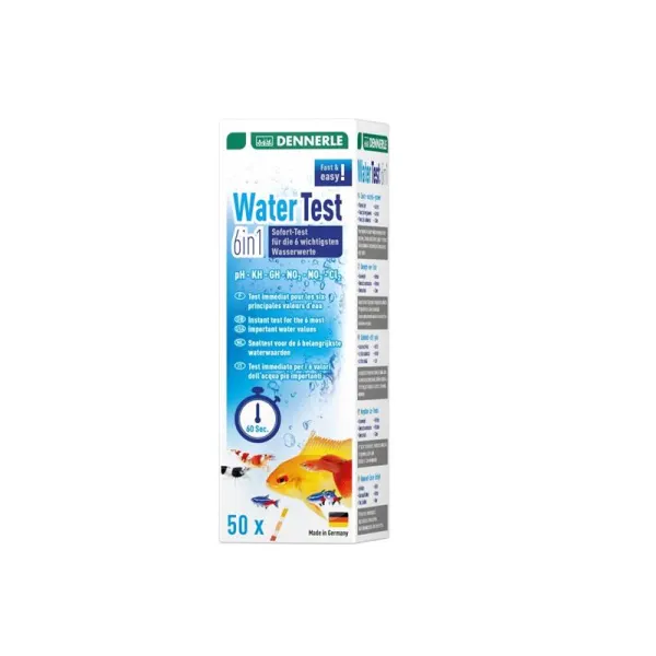 Test apa bandelete Dennerle 6 in 1 50x6teste