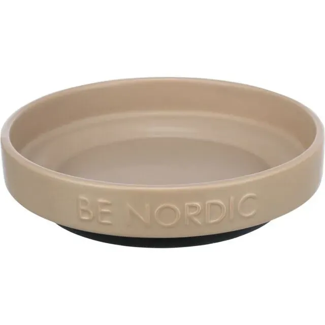 Trixie Bol Ceramic Be Nordic, 0.3 l/ ø 16 cm, Taupe