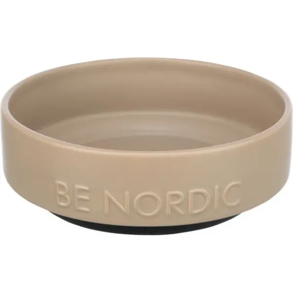 Trixie Bol Ceramic Be Nordic, 0.5 l/ ø 16 cm, Taupe