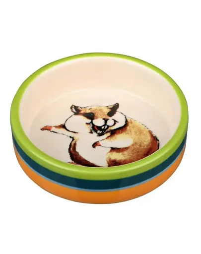 TRIXIE Castron ceramic pentru hamsteri 80 ml